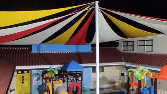 Velas para generar sombra